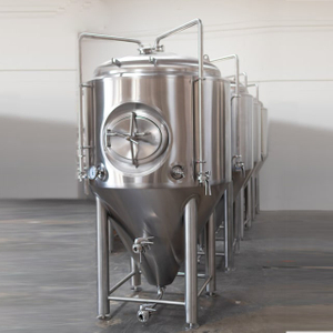 Tanque de fermentação isolado cônico de aço de cerveja Stainles com revestimento duplo de parede 500L disponível