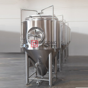 1000L / 10BBL Tanque de Cervejaria Artesanal CCT Pressão Isobárica de Aço Inoxidável Tanque de Fermentação de Cerveja-Unitank
