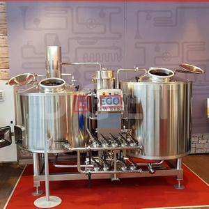 Mini cervejaria do sistema da fabricação de cerveja em casa 200L / restaurante / brewpub equipamento usado da fabricação de cerveja de cerveja